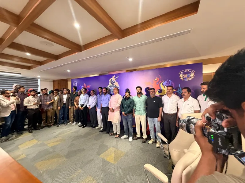 KTP Group representatives at the Sher-E-Punjab T20 League official group photo
