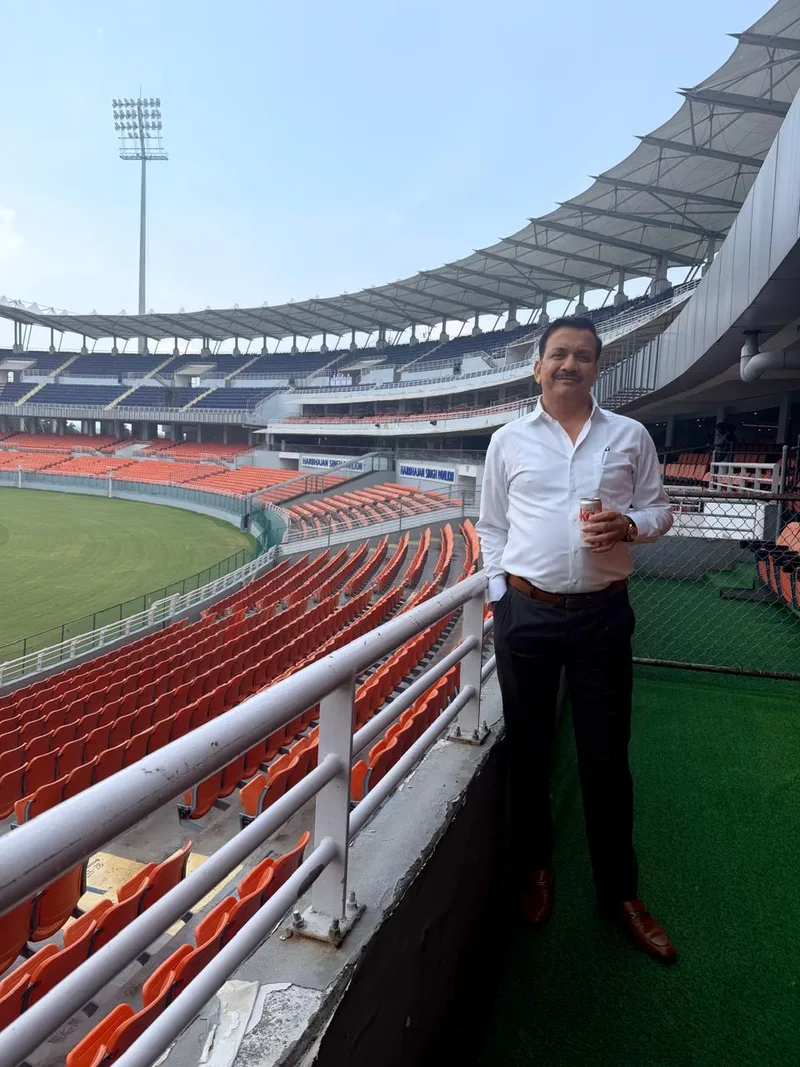KTP Group at the cricket stadium — home of the Ludhiana Lions